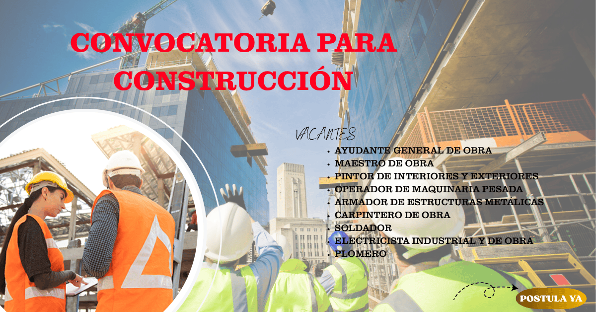 Trabajadores construyendo el futuro con esfuerzo y compromiso diario."
